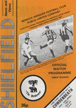 Berwick Rangers v Cowdenbeath 25-Apr-1987