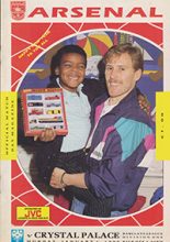 Arsenal v Crystal Palace 01-Jan-1990