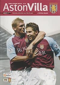 Aston Villa v Crystal Palace 03-Dec-2003