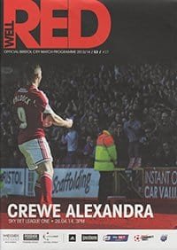 Bristol City v Crewe Alexandra 26-Apr-2014