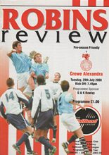 Altrincham v Crewe Alexandra 29-Jul-2003