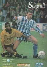 Brighton and Hove Albion v Derby County 15-Apr-1992