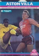 Aston Villa v Derby County 19-Nov-1988