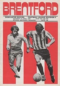 Brentford v Doncaster Rovers 12-Apr-1975