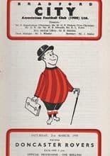 Bradford City v Doncaster Rovers 21-Mar-1970