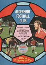 Aldershot v Doncaster Rovers 25-Feb-1980