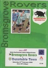 Bromsgrove Rovers v Dunstable Town 21-Feb-2009