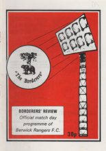 Berwick Rangers v Dunfermline Athletic 26-Apr-1986