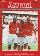 Arsenal v Dinamo Zagreb 23-Aug-2006