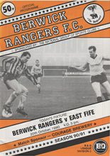 Berwick Rangers v East Fife 20-Oct-1990