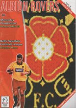 Albion Rovers v East Stirling 10-May-2003