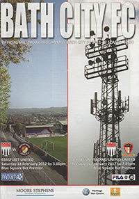 Bath City v Ebbsfleet United 18-Feb-2012