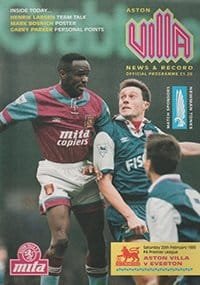 Aston Villa v Everton 20-Feb-1993