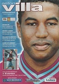 Aston Villa v Everton 22-Sep-2002