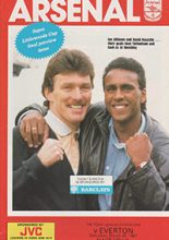 Arsenal v Everton 28-Mar-1987