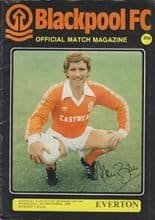 Blackpool v Everton 03-Sep-1980