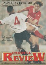 Barnsley v Everton 05-Mar-1991