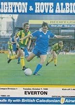 Brighton and Hove Albion v Everton 07-Oct-1980