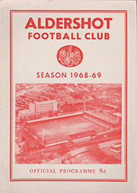 Aldershot v Exeter City 26-Dec-1968