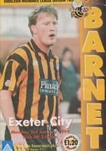 Barnet v Exeter City 03-Jan-1994