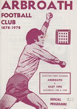 Arbroath v East Fife 04-Feb-1978