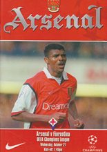 Arsenal v Fiorentina 27-Oct-1999