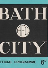 Bath City v Folkestone Town 30-Nov-1968