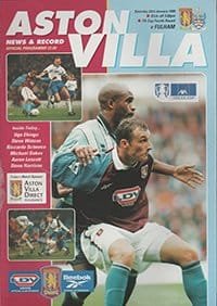 Aston Villa v Fulham 23-Jan-1999
