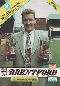 Brentford v Fulham 26-Apr-1992
