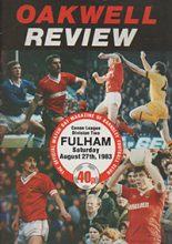 Barnsley v Fulham 27-Aug-1983