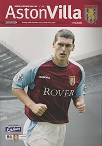 Aston Villa v Fulham 28-Dec-2003