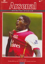 Arsenal v Fulham 29-Apr-2007
