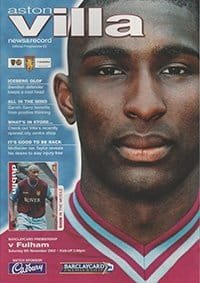 Aston Villa v Fulham 09-Nov-2002