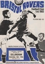 Bristol Rovers v Gillingham 19-Oct-1968