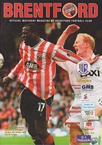 Brentford v Gillingham 19-Oct-1999