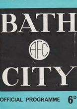 Bath City v Gloucester City 28-Aug-1967