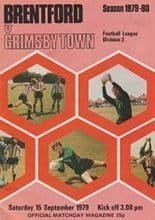 Brentford v Grimsby Town 15-Sep-1979