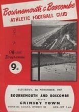 Bournemouth and Boscombe Athletic v Grimsby Town 04-Nov-1967