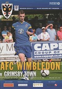 AFC Wimbledon v Grimsby Town 30-Apr-2011