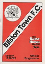 Bilston Town v Halesowen Town 25-Mar-1989