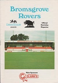 Bromsgrove Rovers v Halesowen Town 30-Mar-1981