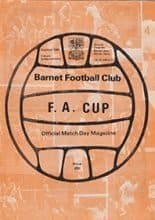 Barnet v Harlow Town 24-Nov-1981