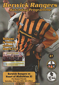 Berwick Rangers v Heart of Midlothian 22-Jul-2006