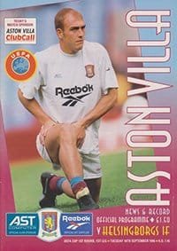Aston Villa v Helsingborgs 10-Sep-1996