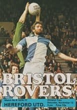 Bristol Rovers v Hereford United 13-Nov-1976