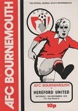AFC Bournemouth v Hereford United 13-Dec-1975