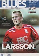 Birmingham City v Hereford United 28-Aug-2007