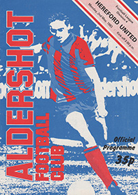 Aldershot v Hereford United 02-May-1983