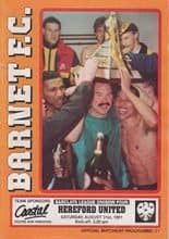 Barnet v Hereford United 31-Aug-1991