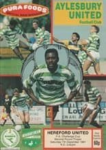 Aylesbury United v Hereford United 07-Dec-1991